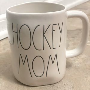 Rae Dunn HOCKEY MOM mug